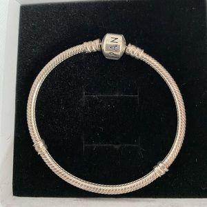 Pandora silver snake chain bracelet